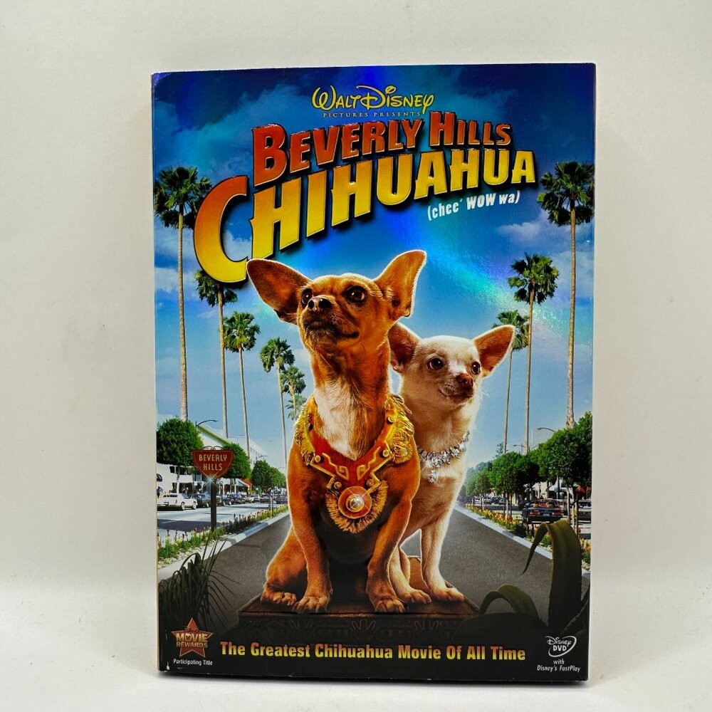Walt Disney Beverly Hills Chihuahua DVD Rated PG  Wide and Full Screen